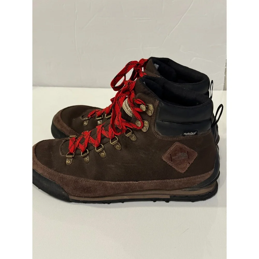 The North Face Back-to-Berkeley Brown Waterproof Hiking Boots Mens 9.5 HydroSeal
